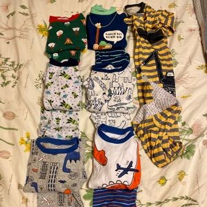 Lot of boys 3T long sleeve pajamas